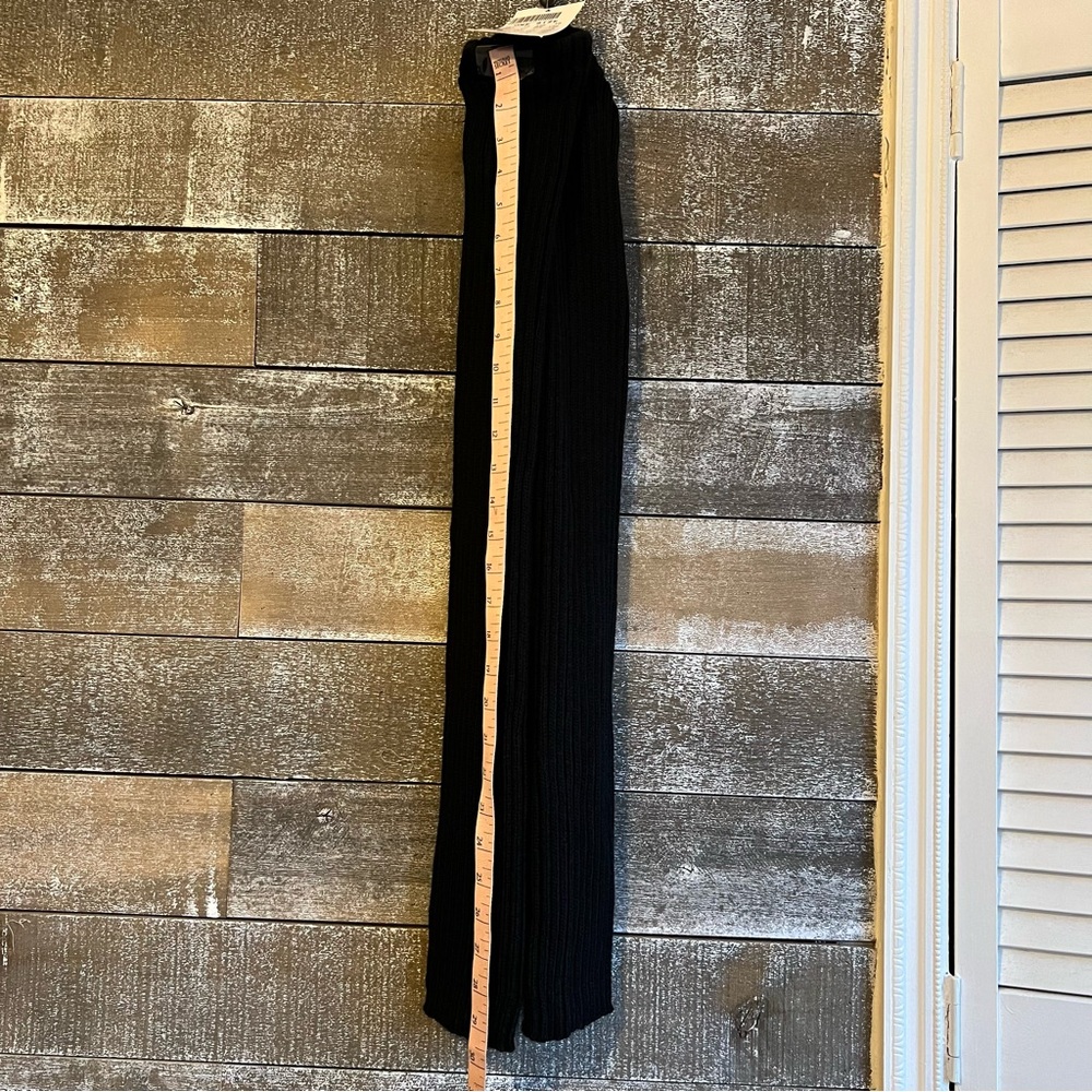 Brandy Melville black leg warmers
